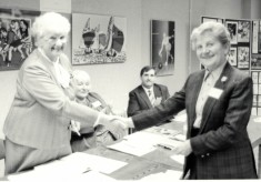 1993 Life Memberships awarded to Nora Ashworth and Lily McGurk